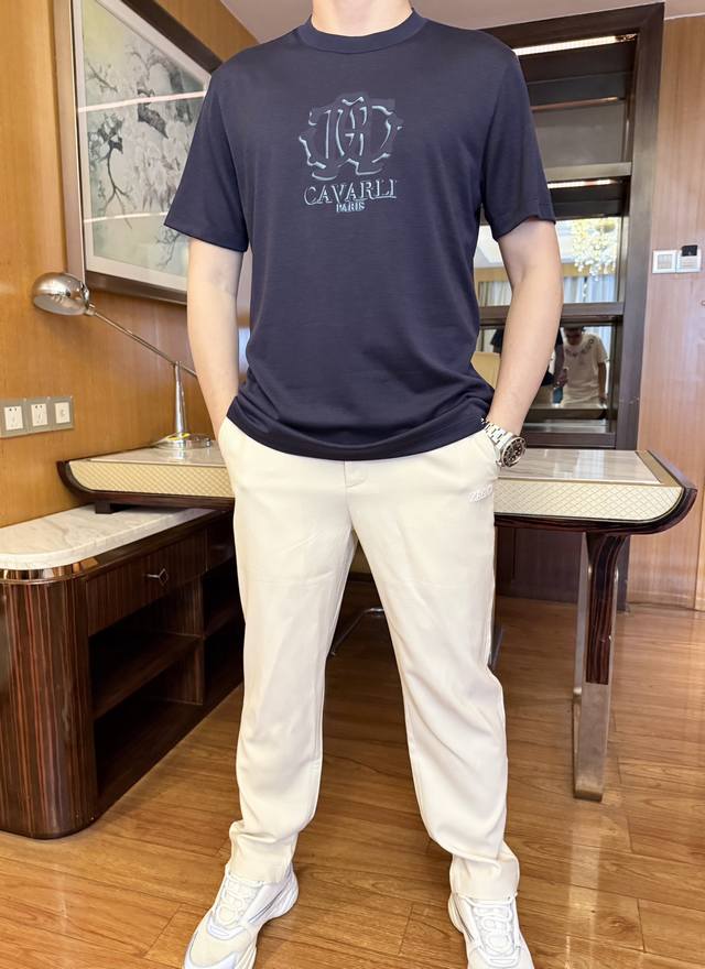 Cavalli-2025 Latest Hot-Selling T-Shirts From The Counter Are Shipped. Hot-Selli