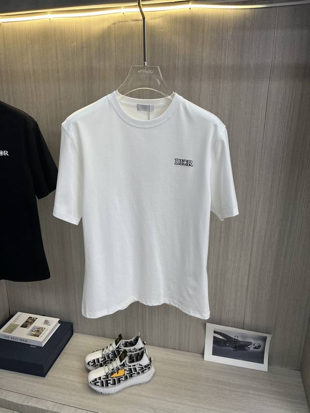 dior Dior 2025Ss Latest Spring And Summer Short-Sleeved T-Shirt Is Out 2025 N