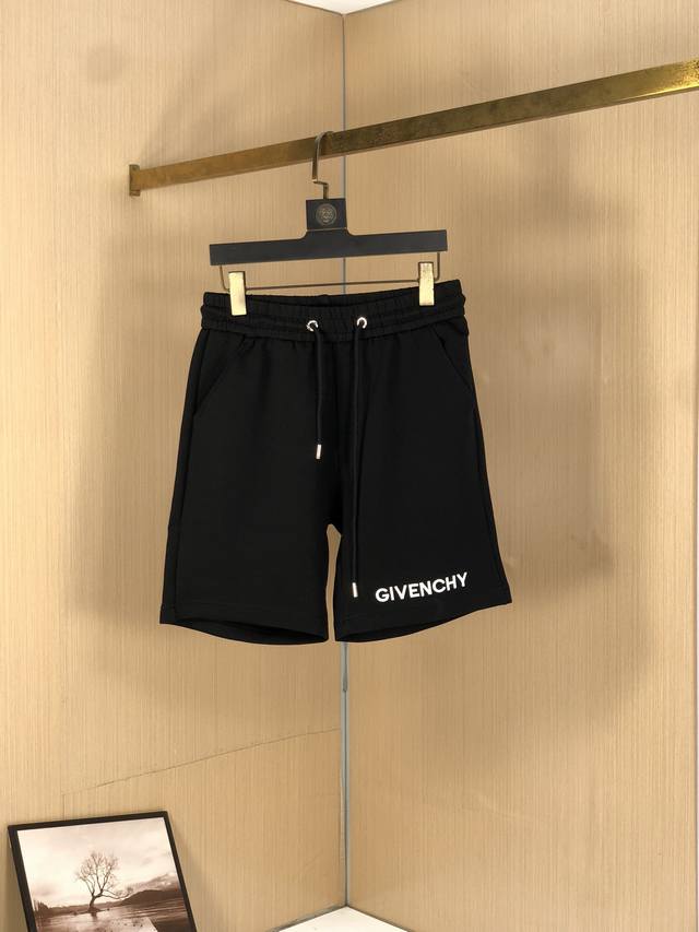 Givenchy 24Ss New Summer Shorts Are Made Of High-Elastic Cotton Fabric, Super Sk
