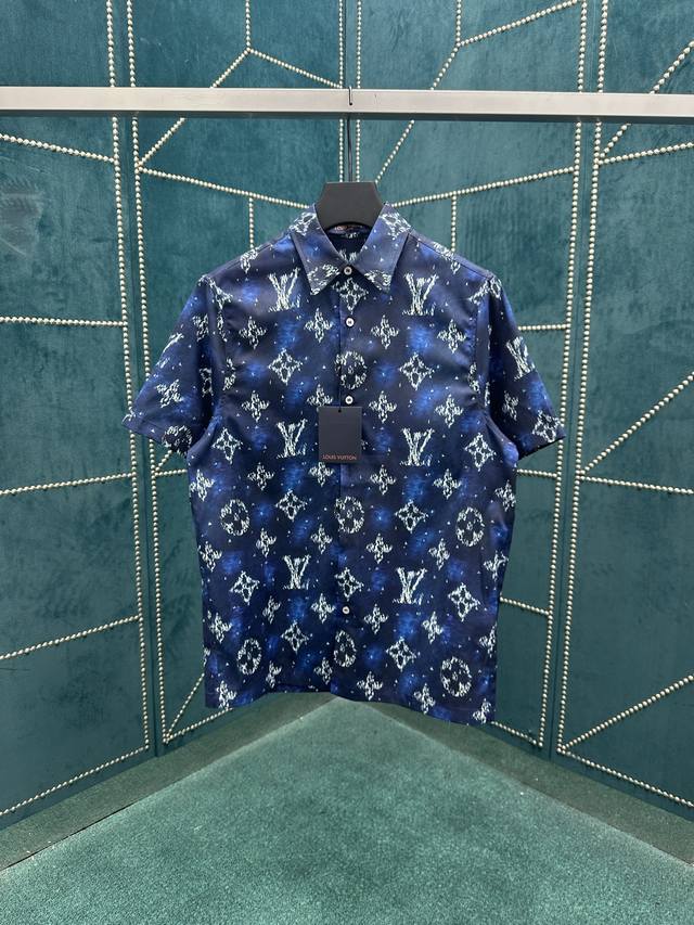 Donkey 25Ss New Short-Sleeved Shirt Focuses On The Monogram Regatta Print Of The