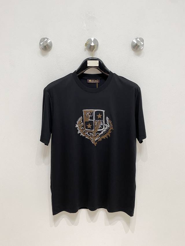 lp2520 New Original Men's Casual Bottom Short-Sleeved T-Shirt, High-End Custo