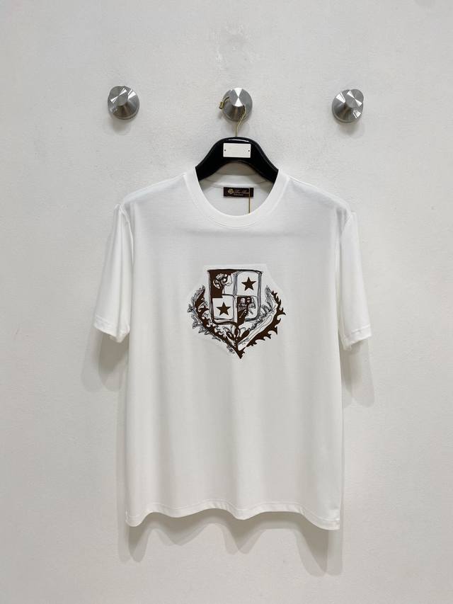 lp2520 New Original Men's Casual Bottom Short-Sleeved T-Shirt, High-End Custo
