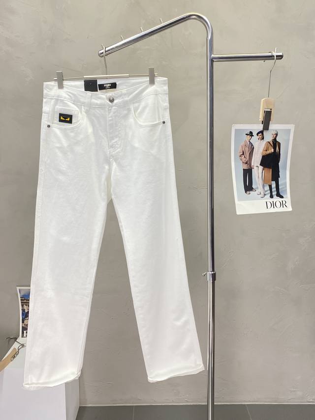 fendi Exclusive New Casual Jeans, High-End Version, Custom-Made At The Counte
