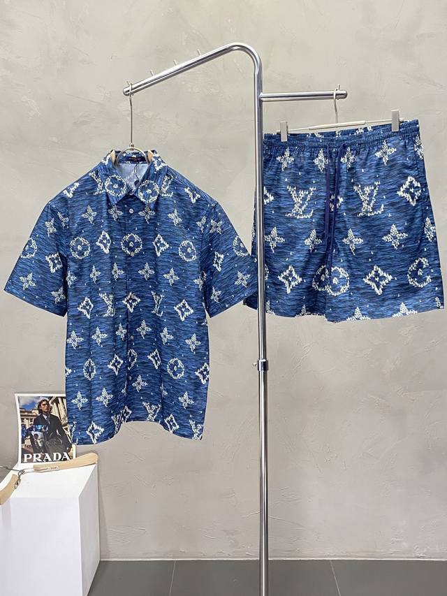 Short-Sleeved Shorts Louis Vuitton Exclusive Spring And Summer New Counter Same