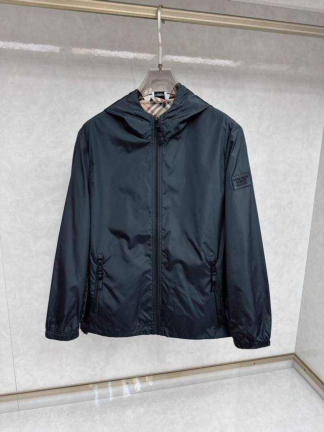 Burberry 2025 Spring And Summer New Original Men's Thin Hooded Official Website