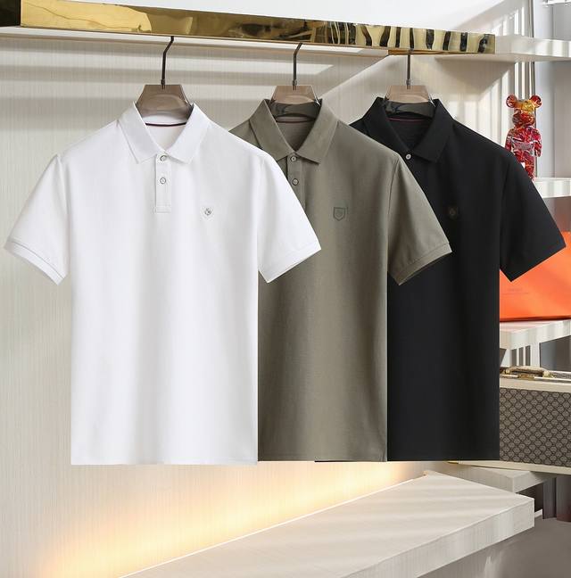 2025Ss New Summer Style Lp Official Website Latest Lapel Polo Shirt With Bran