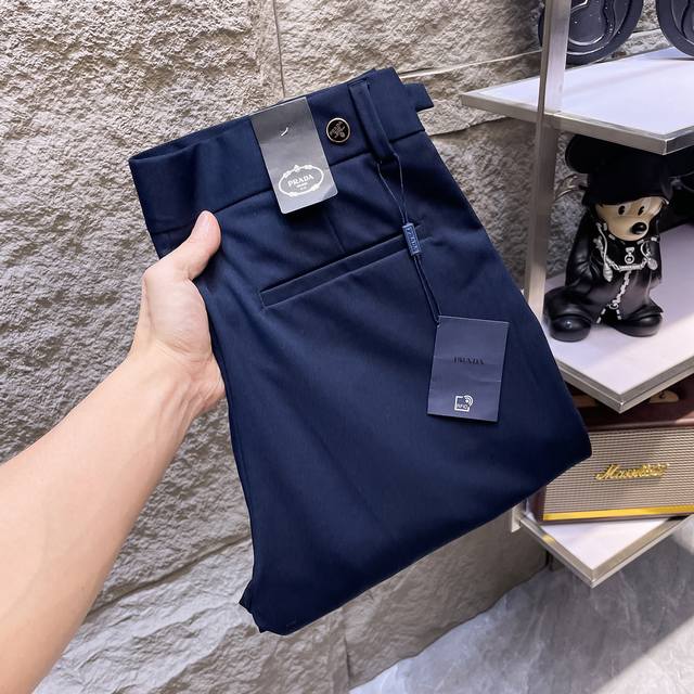 prada Prada Casual Pants Trousers 2025Ss Spring And Summer New High-End Custo