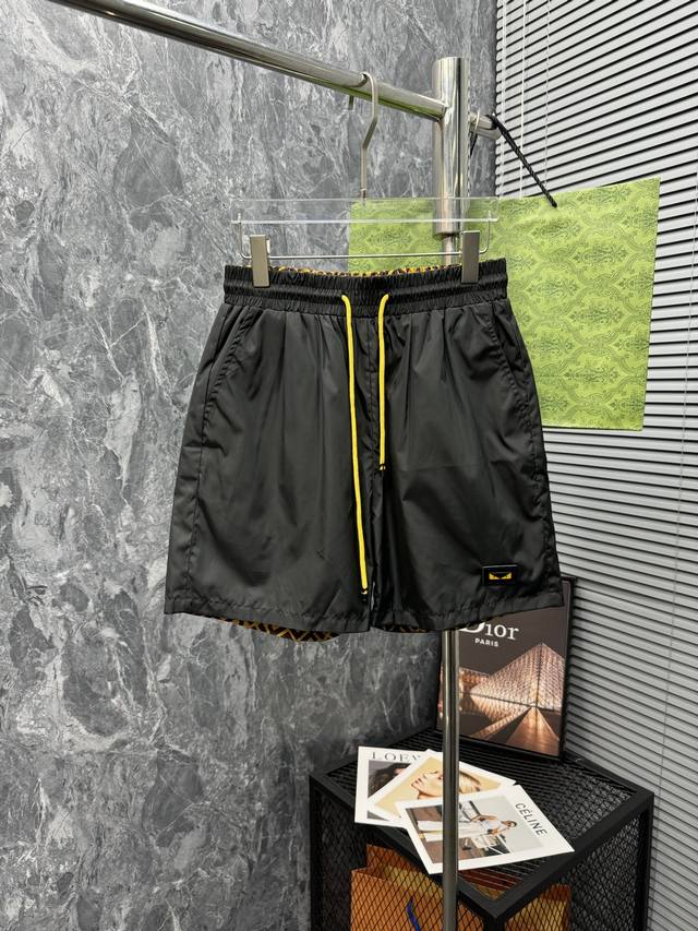Fendi Double-Sided 25S Summer Men's Casual Shorts Shorts... Size M-3Xl
