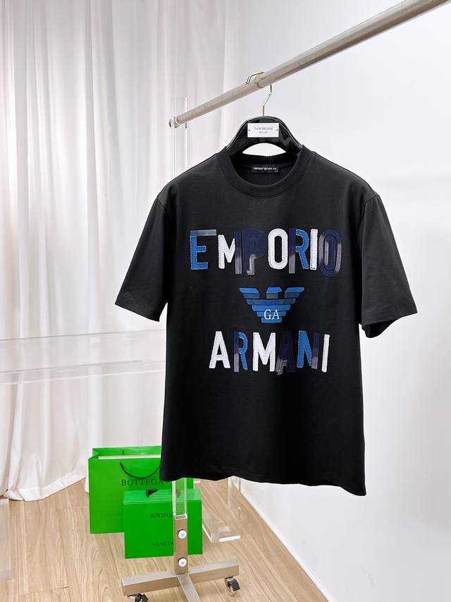 Armani 2025 Spring And Summer New Products On Sale New Short-Sleeved T-Shirts Ar