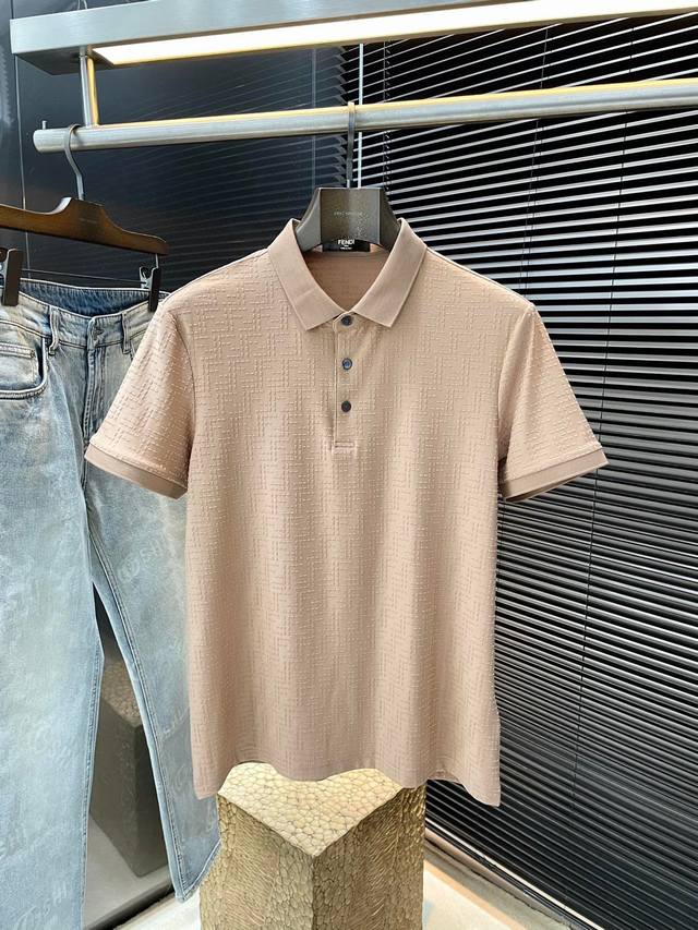fendi- Fendi's Latest Polo Short-Sleeved T-Shirt For Spring And Summer 2025 U