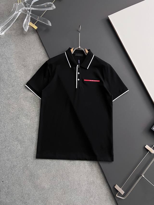 prad* 25Ss Latest Exclusive Research And Development Of Pure Cotton Polo Func
