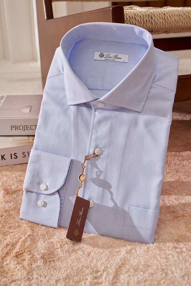 lpzhenpin Customized Series Super Figure-Flattering Elegant Vertical Stripes