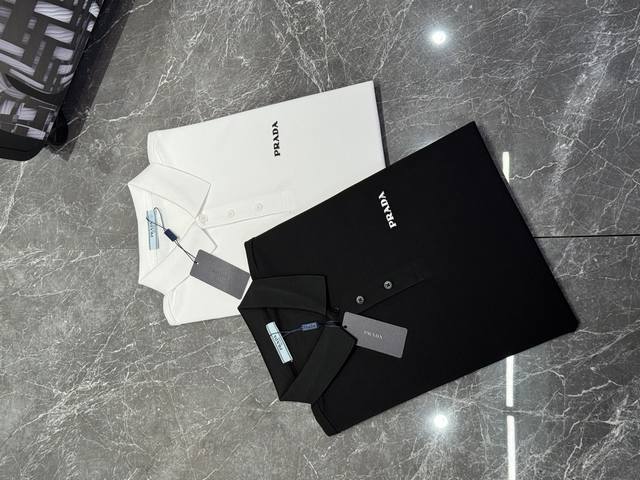 prad*A Prada 25S Spring And Summer Men's Polo Business Casual Style Recommend