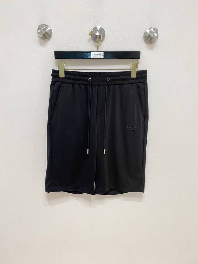 Prada Three-Standard Complete 2025 Summer New Men's Casual Shorts Advanced Custo