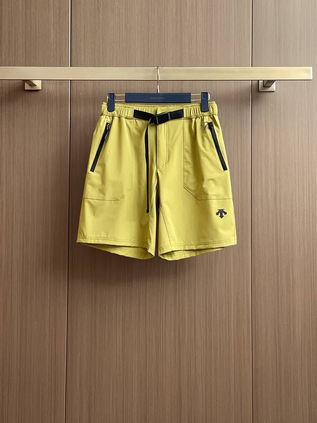 Descente Men's Casual Pants, Top-Grade Fabrics, Latest Casual Shorts, Perfect Fi