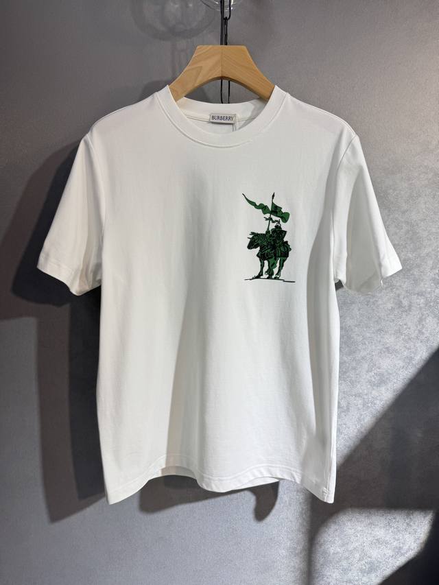 burberry Burberry 25Ss New Spring And Summer Short-Sleeved Top Version For Cu