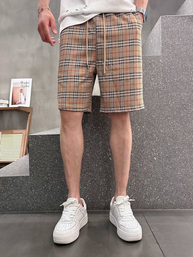 burberrys Burberry 2025 Spring And Summer New Men's Casual Shorts High-End Go