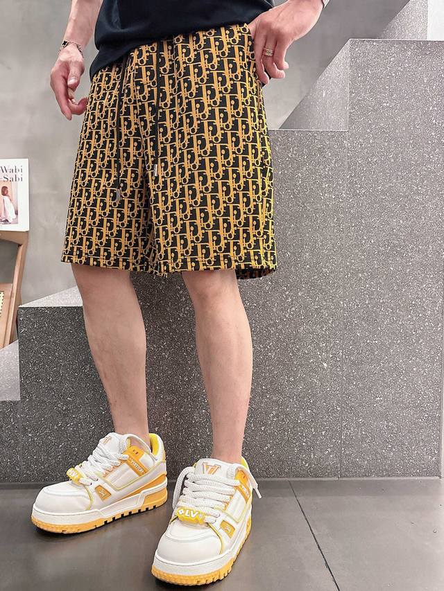 dior 2025 Spring And Summer New Men's Casual Shorts High-End Goods Simple, St