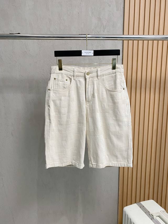 lv High-End Custom 2025Ss Spring And Summer New Original Hot-Selling Denim Sh