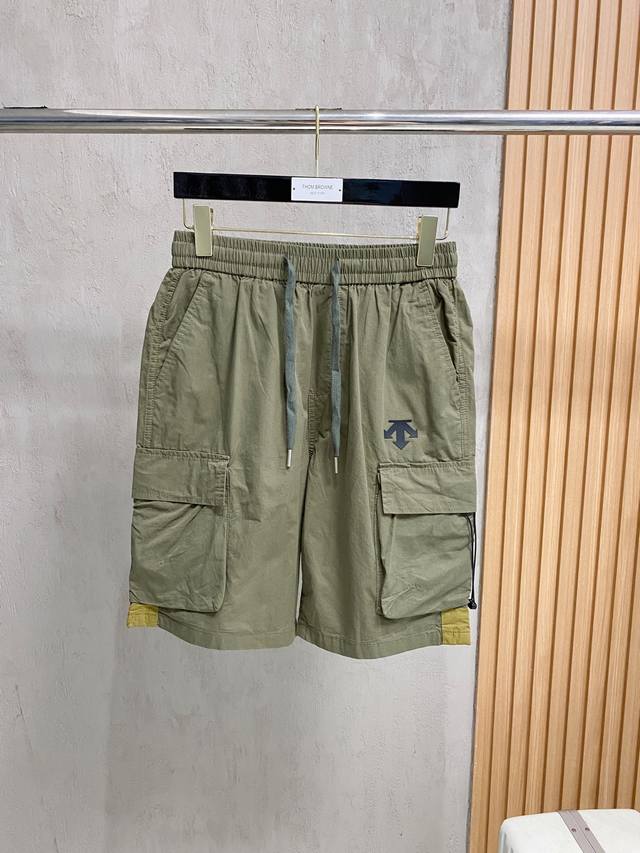 Descente 2025 Spring And Summer New Men's Casual Shorts High-End Goods Simple, F