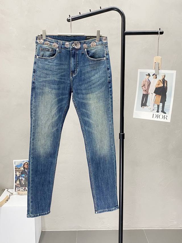 dolce&Gabbana Exclusive New Jeans From Dolce & Gabbana High-End Version Custo
