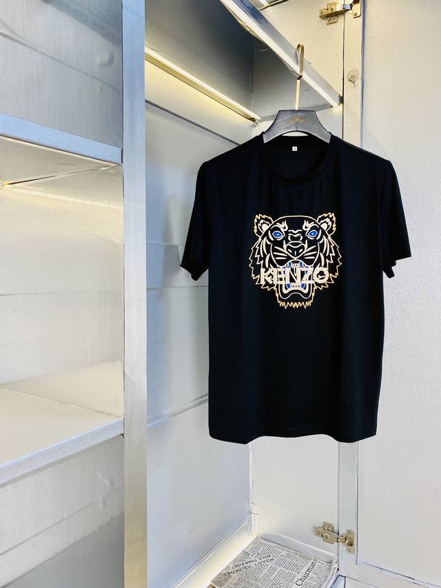 Wear 240 Pounds Fat Man Gospel Couples Size M-6Xl Tiger Head Kenzo Original Qual