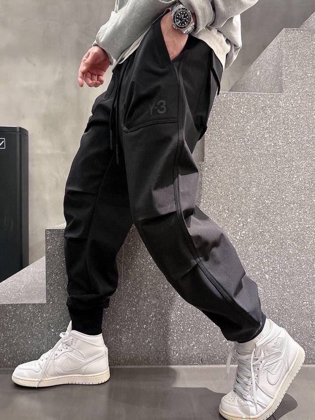 y-3 New Spring And Summer Trousers Are Made Of High-Quality Fabrics, Skin-Fri
