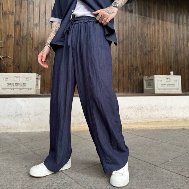 Pants New The Row New Old Money Style Suit New Summer Ultra-Thin Fabric Cool Bre