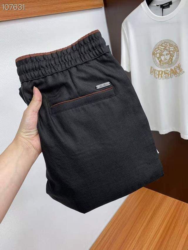Spring And Summer New Lp Casual Pants Cool Cotton And Linen Fabric No Ironing An