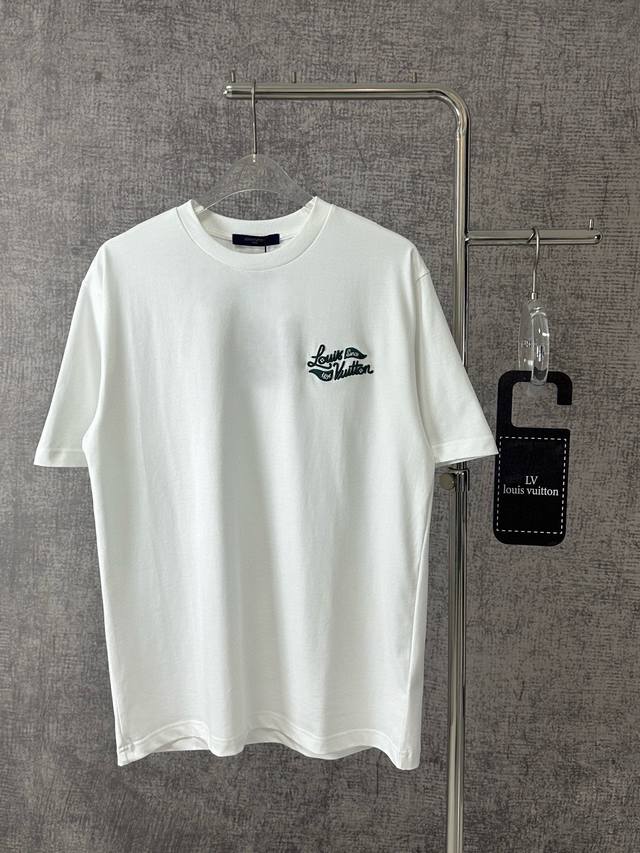 y150S250Louis Vuitton 2025 Spring/Summer New Embroidered Loose Short-Sleeved