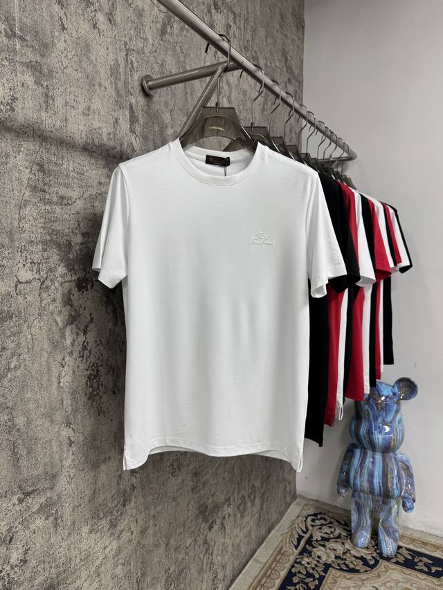 New 25Ss Lp Latest Short-Sleeved Original Custom Xinjiang Long-Staple Cotton Fab