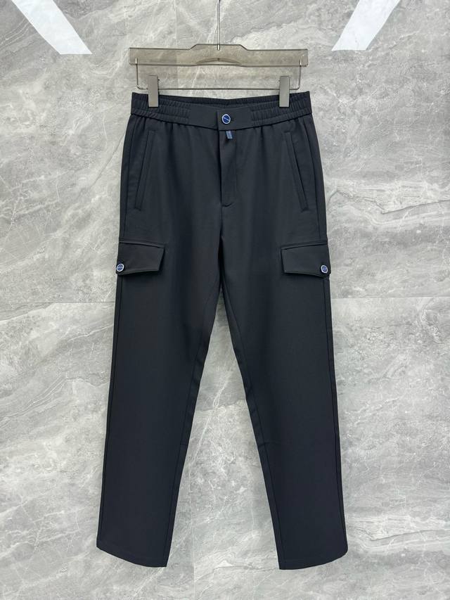25 New Spring And Summer Model, Perfectionist Kiton High-End Casual Trousers,