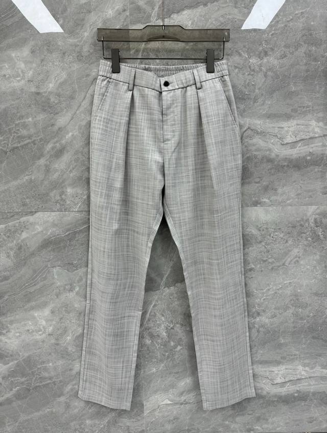25 New Spring And Summer Models Bc High-End Tencel Fabric Casual Suit Pants I