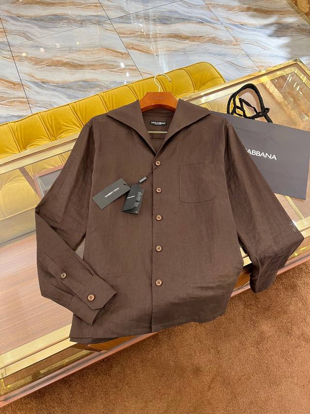 Jacket And Pants 2025Ssdg Latest Catwalk Style Nouveau Style 100% Linen Shirt Un