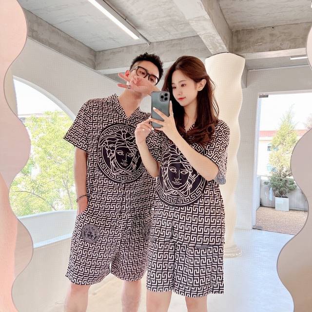 Original New Style Of The Popular Fanjia High-End Home Wear Suits, Short-Sleeved