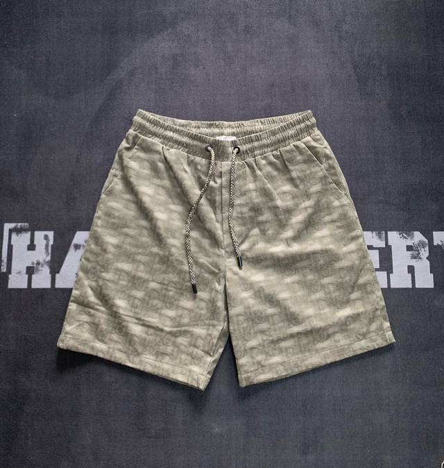 dior Full Print Blur Logo Casual Shorts Size Xssml