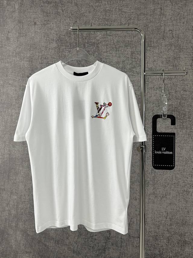 y150S250Louis Vuitton 2025 New Short-Sleeved T-Shirt Round Neck Unisex Style