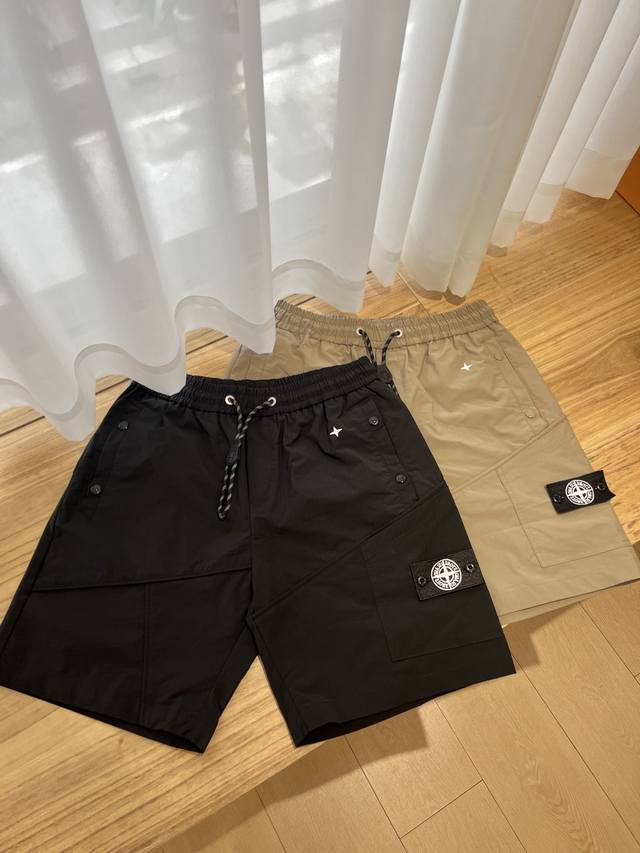 stone Island 25Th Summer New Work Shorts Based On The Loose Sports Style Desi