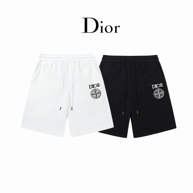 dior Dior Co-Branded Stone Island Laser Three-Dimensional Convex Rubber Short