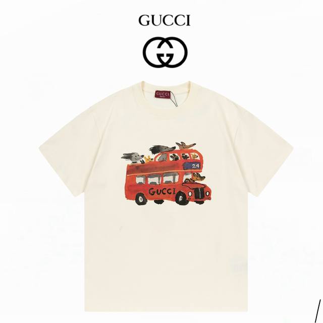 gucci Fun Cartoon Animal Bus Digital Direct Injection Technology 280G Double