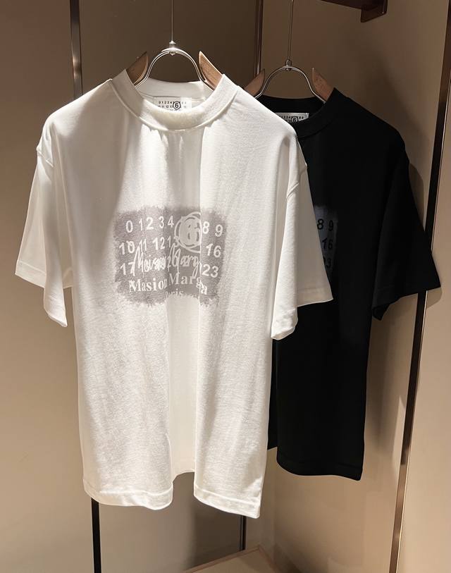 Maison Margiel 2025 Spring And Summer New Men's And Women's Short-Sleeved T-Shir