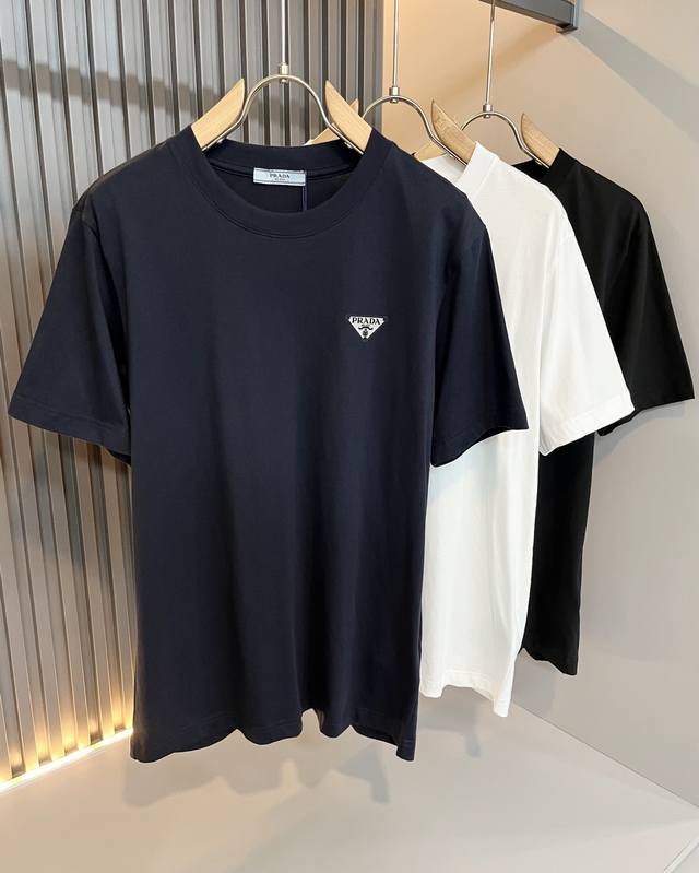 prad*A Prad*Da 2025 Spring And Summer New Short-Sleeved T-Shirt Latest Model