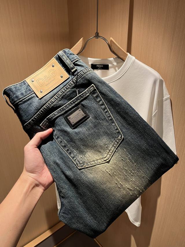 dolce & Dolce*Na 2025 Spring And Summer New Jeans Washed Naturally, Not Easy