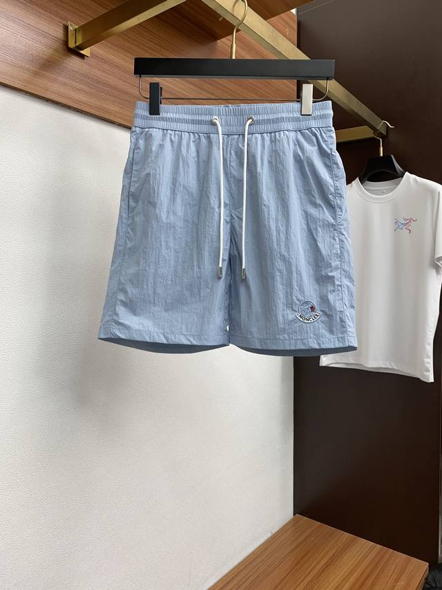 Moncler 2025 Spring And Summer New Latest Casual Quick-Drying Fabric Shorts Orig