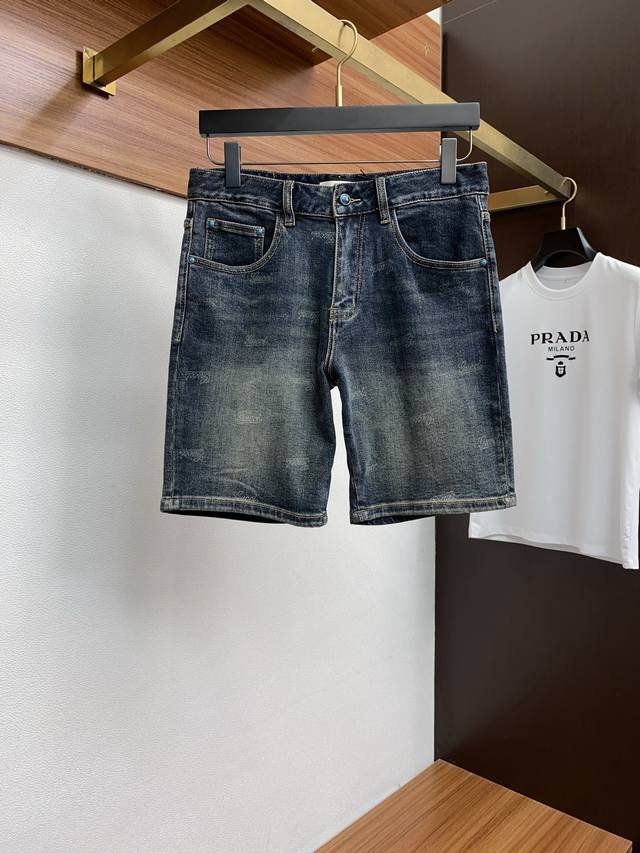 Gucci 25 Men's Denim Shorts Original Factory, Original Cloth, Original Washing W