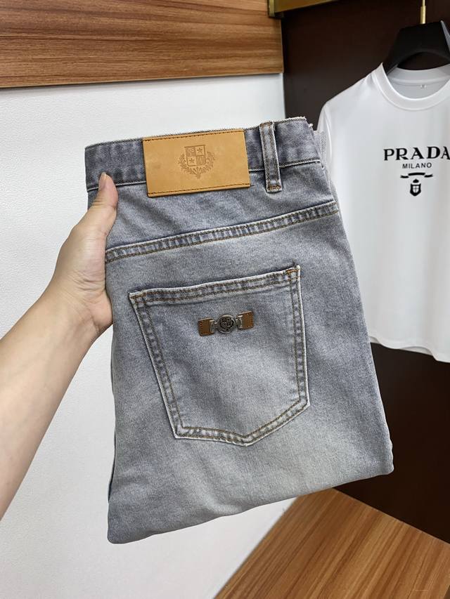 lp Loyo Piana 25Ss New Spring And Summer Men's Small Straight Original Jeans,