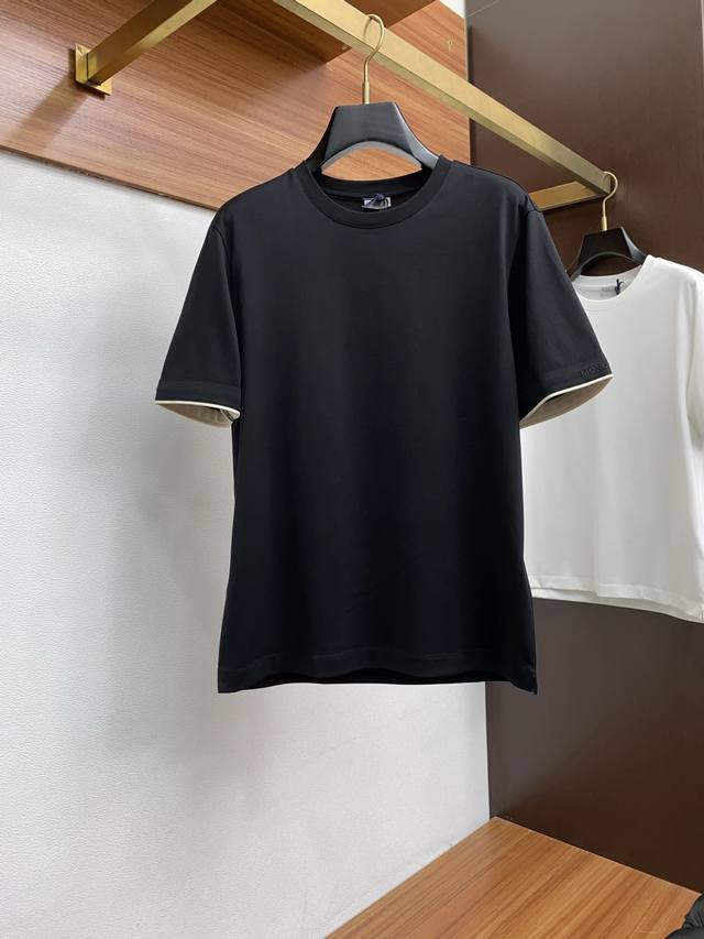 Monogram Jersey T-Shirt Is The Brand's Basic Style. Made Of 280G Pure Cotton Fab