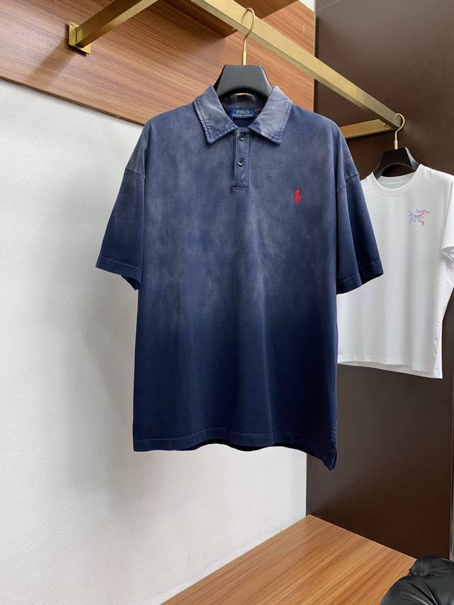Ralph Lauren's Latest Lapel Polo High-Tech Washed Wide Version 350G Xinjiang Lon