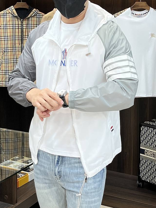 Mainly Promote Tb 2025Ss Early Spring New Release Thom Browne Hooded Summer Sun
