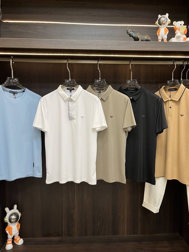 Mainly Promotes Armani, Exclusive For Spring New Armani Fashion Casual Short-Sle